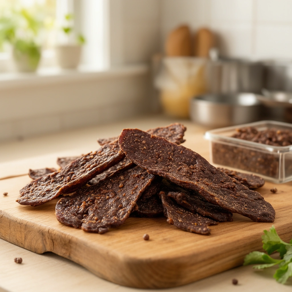 2. Sweet Potato and Beef Liver Jerky