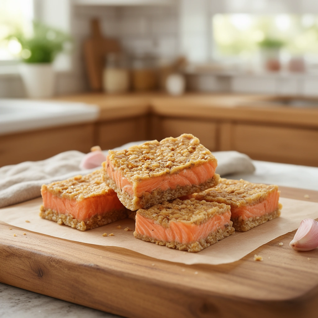 4. Salmon and Coconut Oil Energy Bars