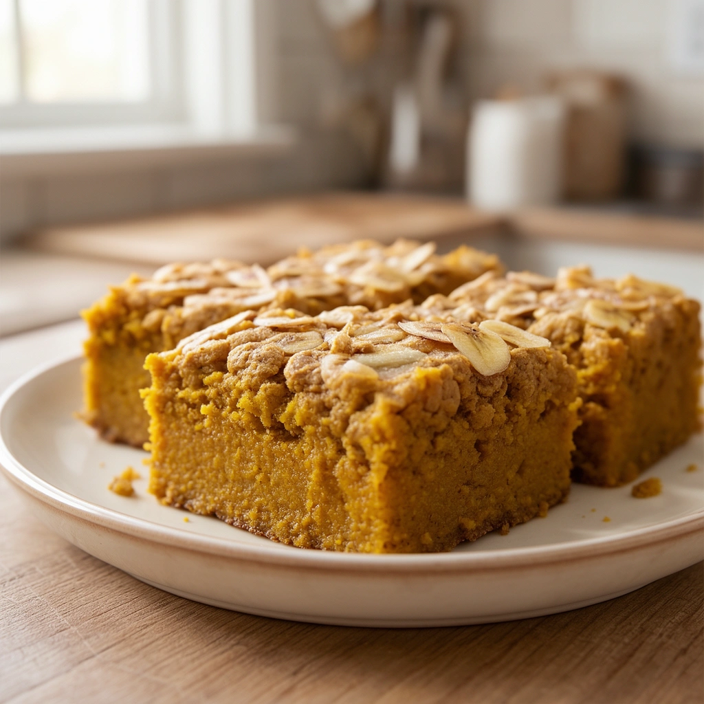 Recipe 4: Banana Pumpkin Squares