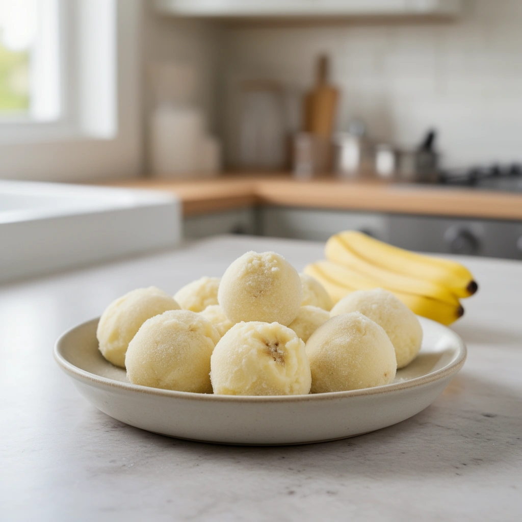 Recipe 5: Frozen Banana Yogurt Bites