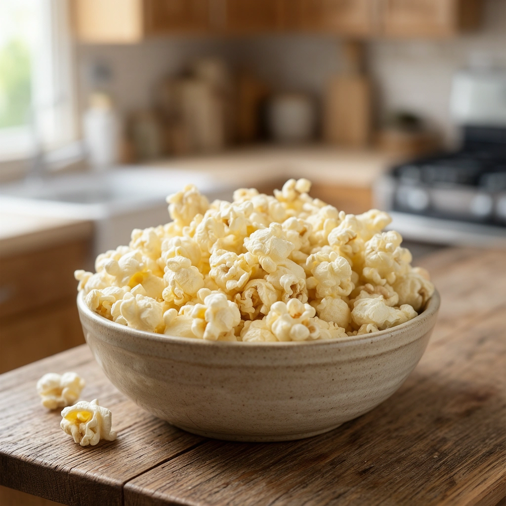 Recipe 1: Classic Plain Popcorn Bites