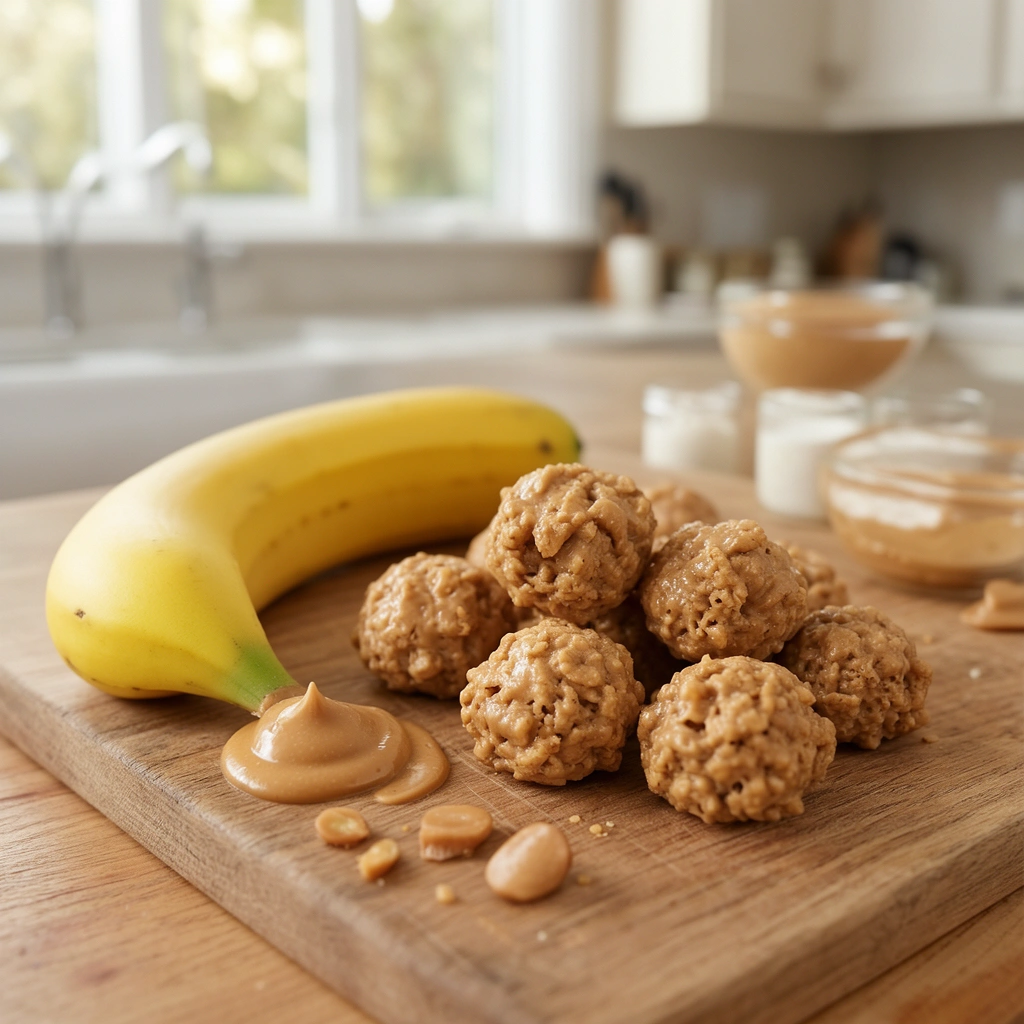 Recipe 2: Peanut Butter Banana Bites