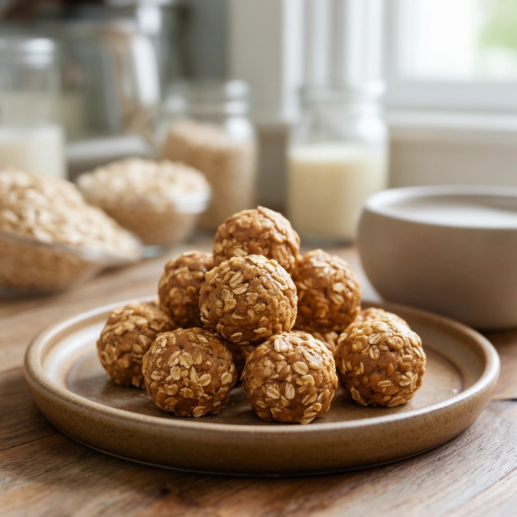 Recipe 1: Peanut Butter and Oat Power Bites