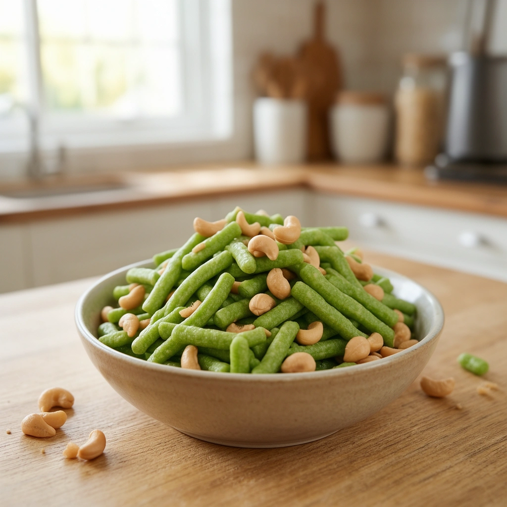 Recipe 3: Green Bean and Peanut Butter Training Treats