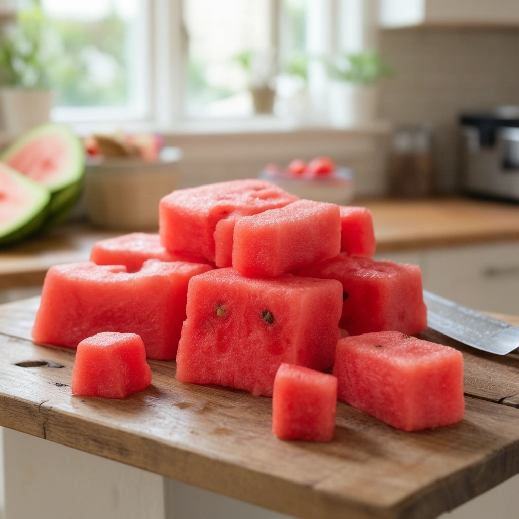 Recipe 1: Classic Watermelon Pupsicles