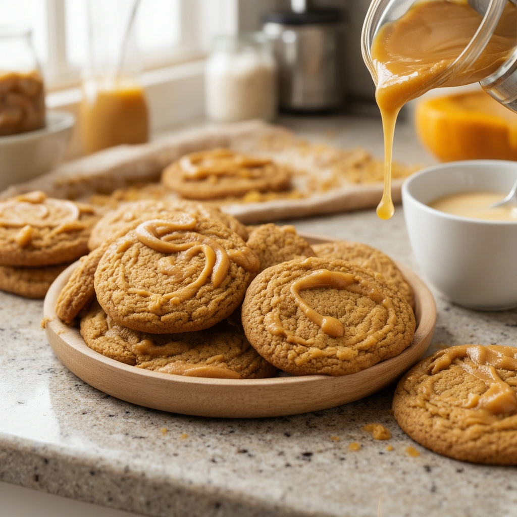Recipe 4: Peanut Butter Honey Pumpkin Cookies