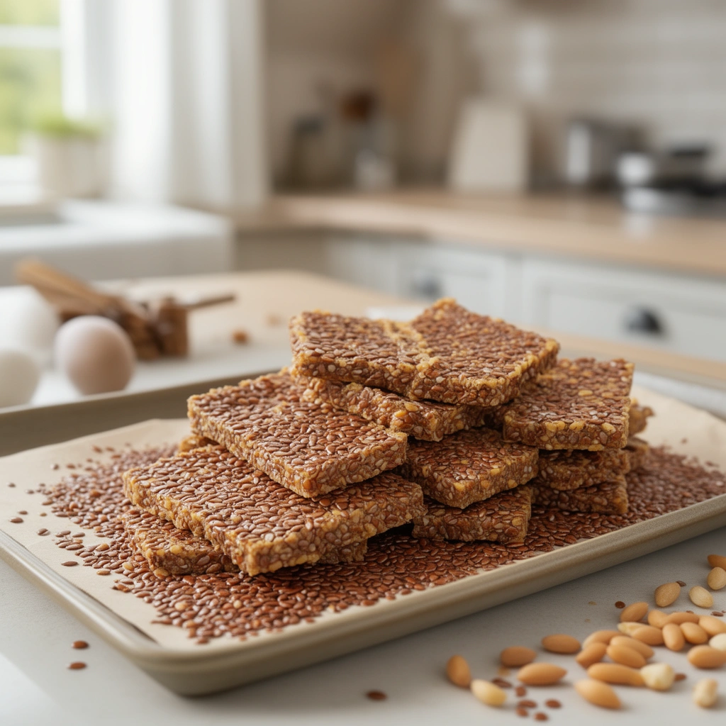Treat #3: Flaxseed and Peanut Butter Chews