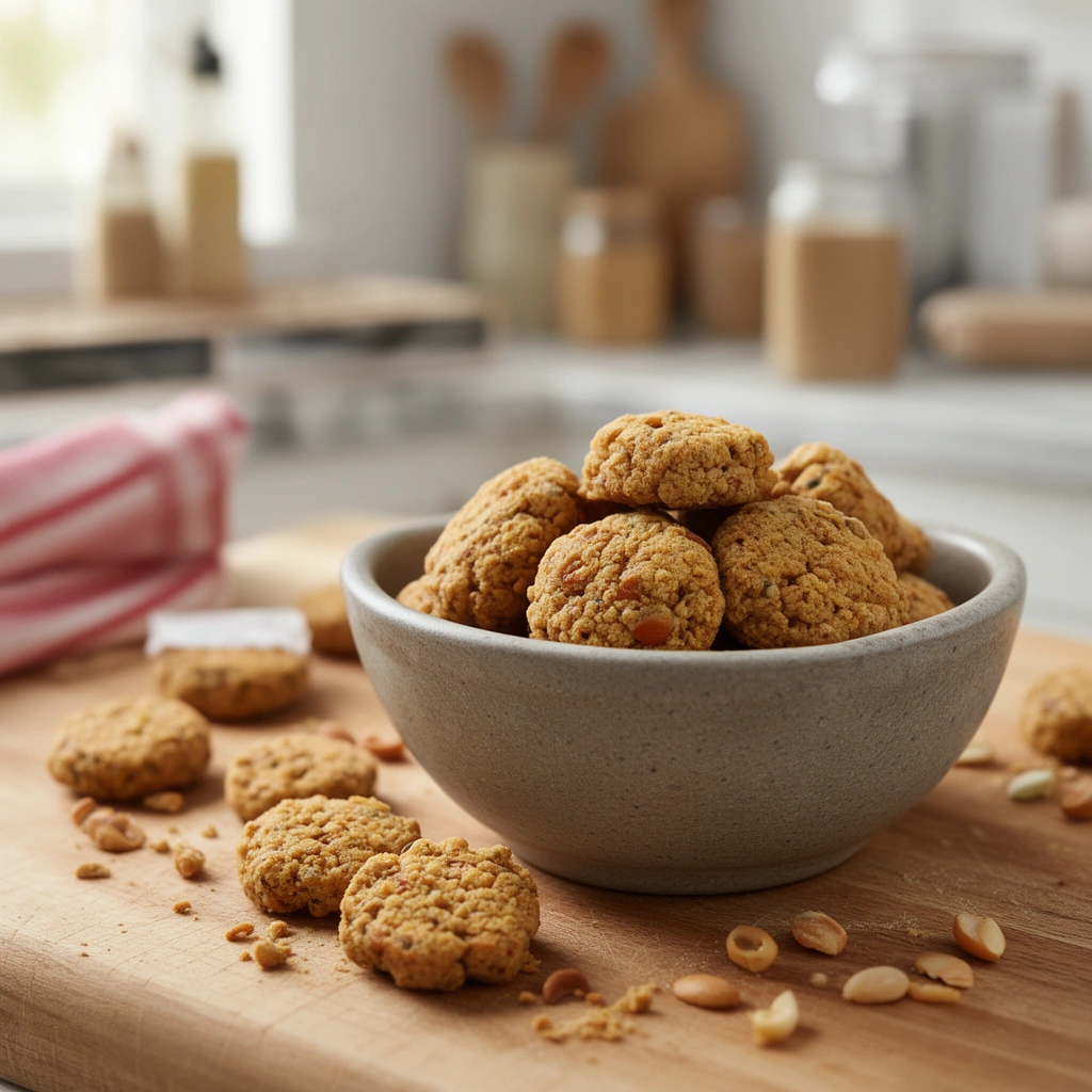 Recipe: Cricket Flour Peanut Butter Dog Treats