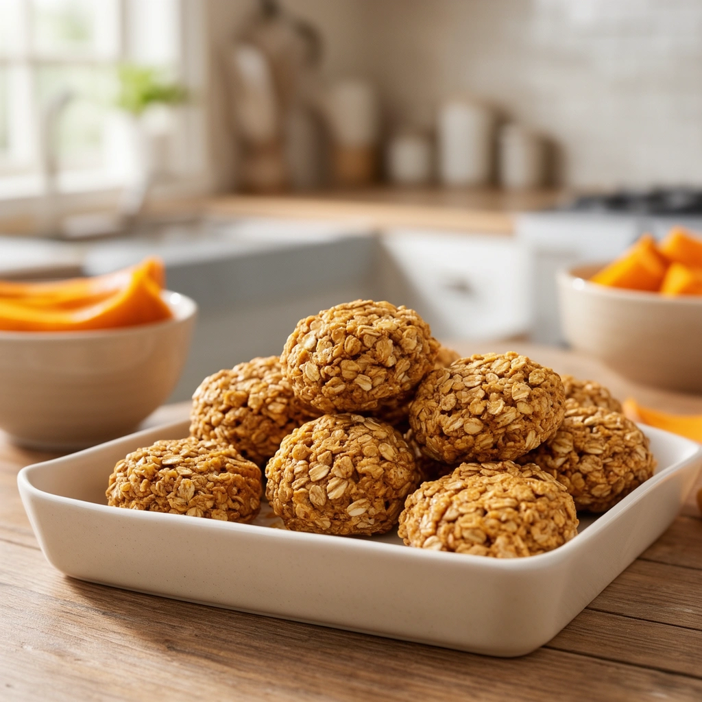 Recipe 3: Pumpkin Oat Bites