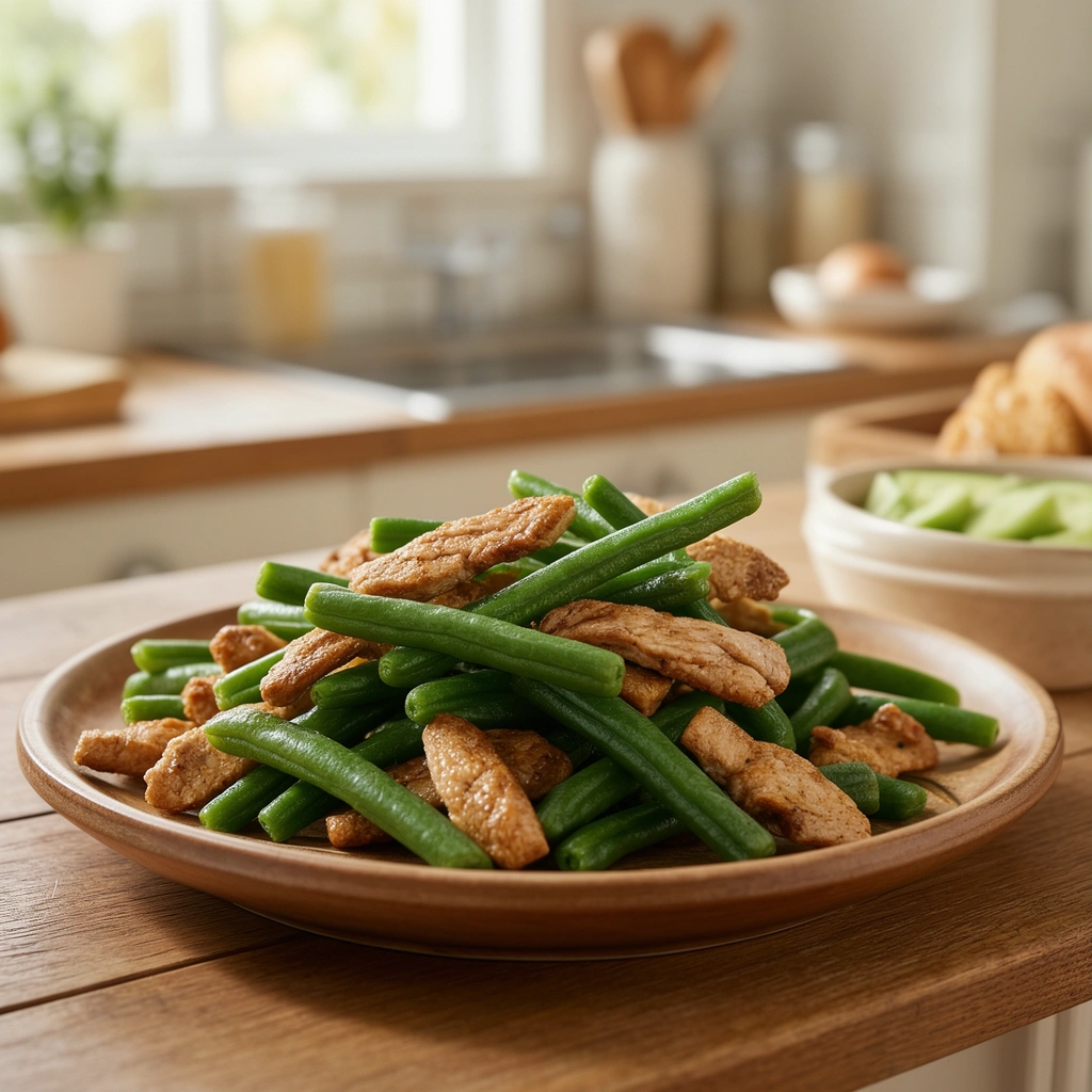 Recipe 2: Green Bean and Chicken Jerky