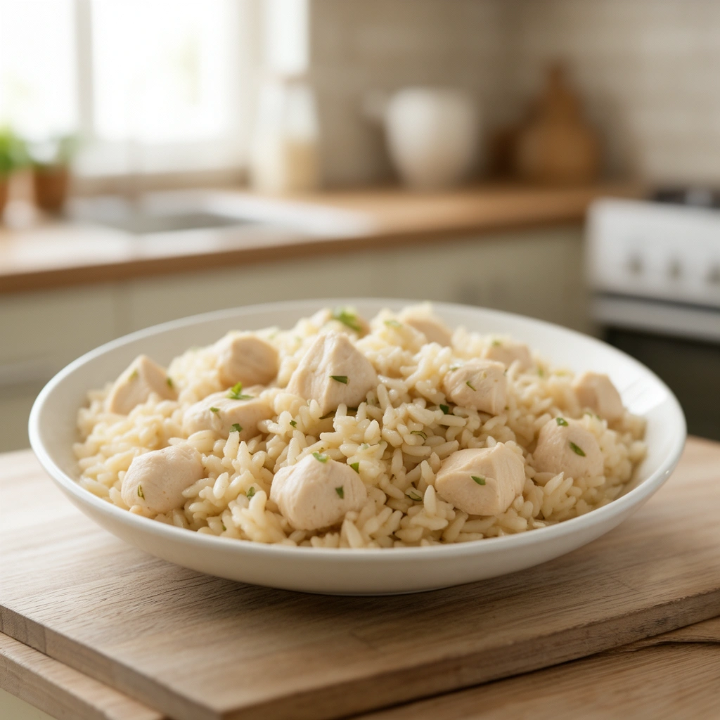 Recipe 2: Rice and Chicken Broth Drops