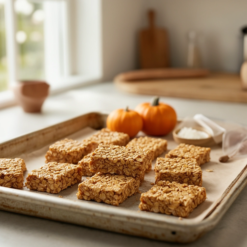 Recipe 2: Pumpkin Oat Chews
