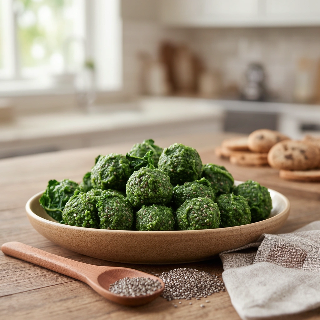 Recipe 4: Chia-Kale Power Balls