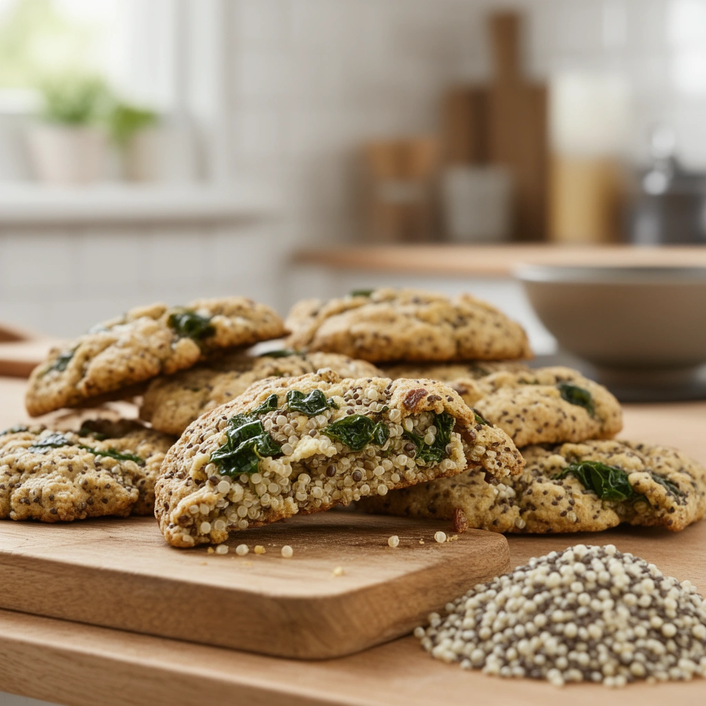 Recipe 5: Quinoa Kale Chia Trail Mix Cookies