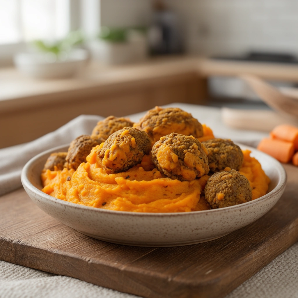Recipe 2: Chicken Liver and Sweet Potato Mash Treats