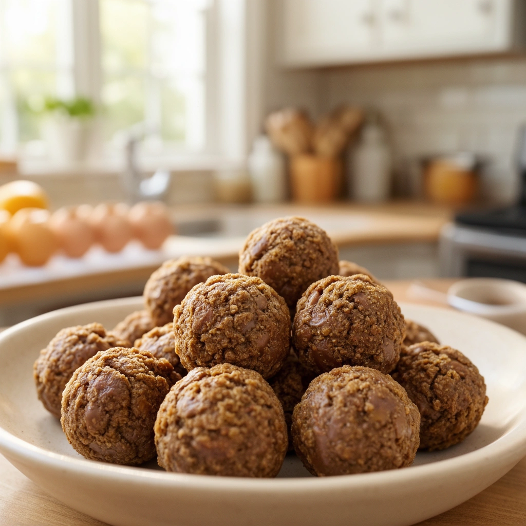 Recipe 5: No-Bake Chicken Liver Freezer Bites