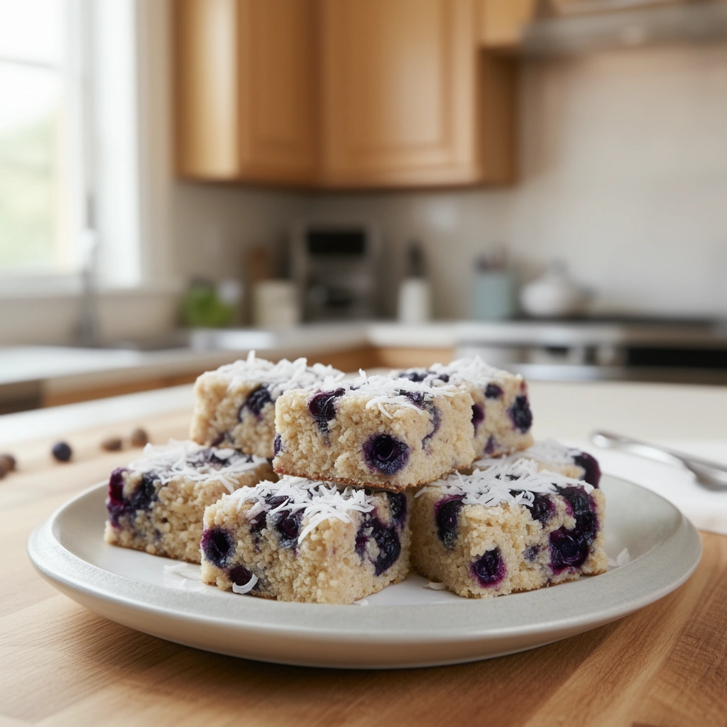 Recipe 4: Grain-Free Blueberry Coconut Treats