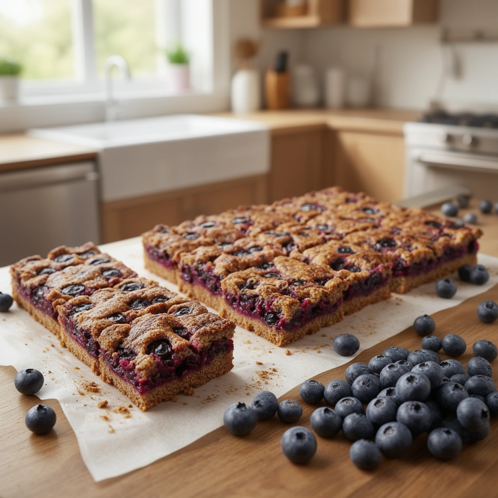 Recipe 5: Venison & Blueberry Bars