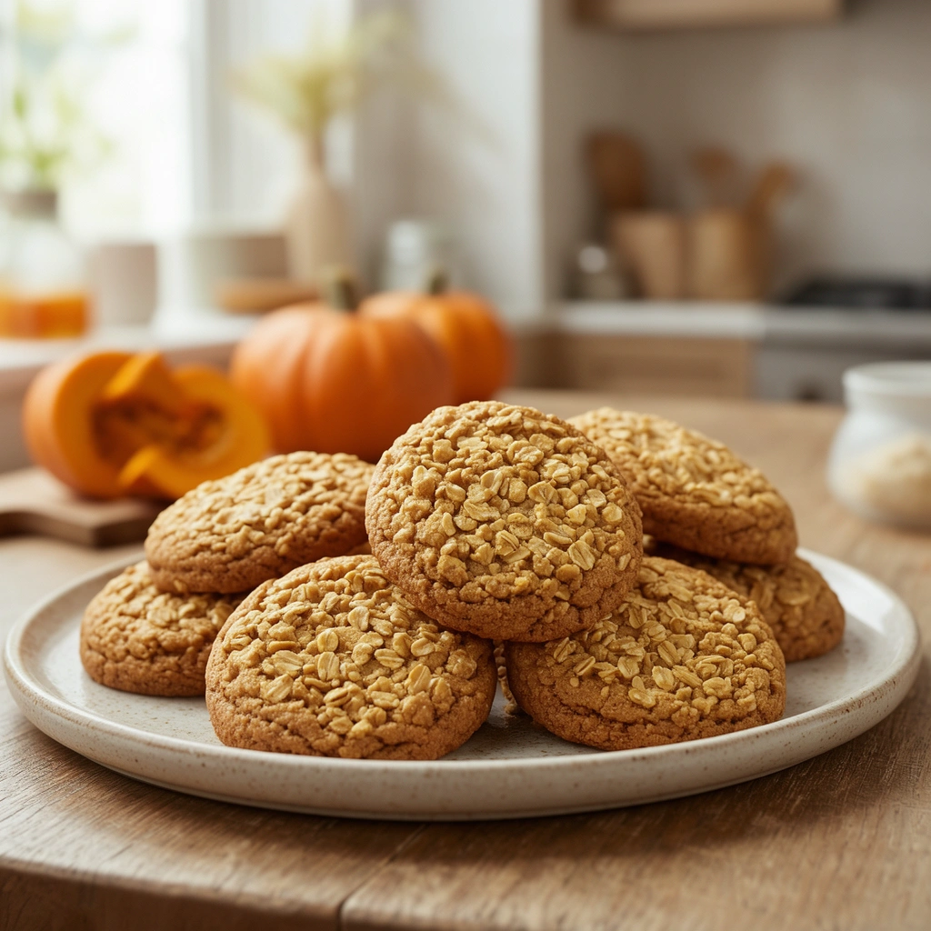 Treat #2: Pumpkin and Oat Mini Cookies