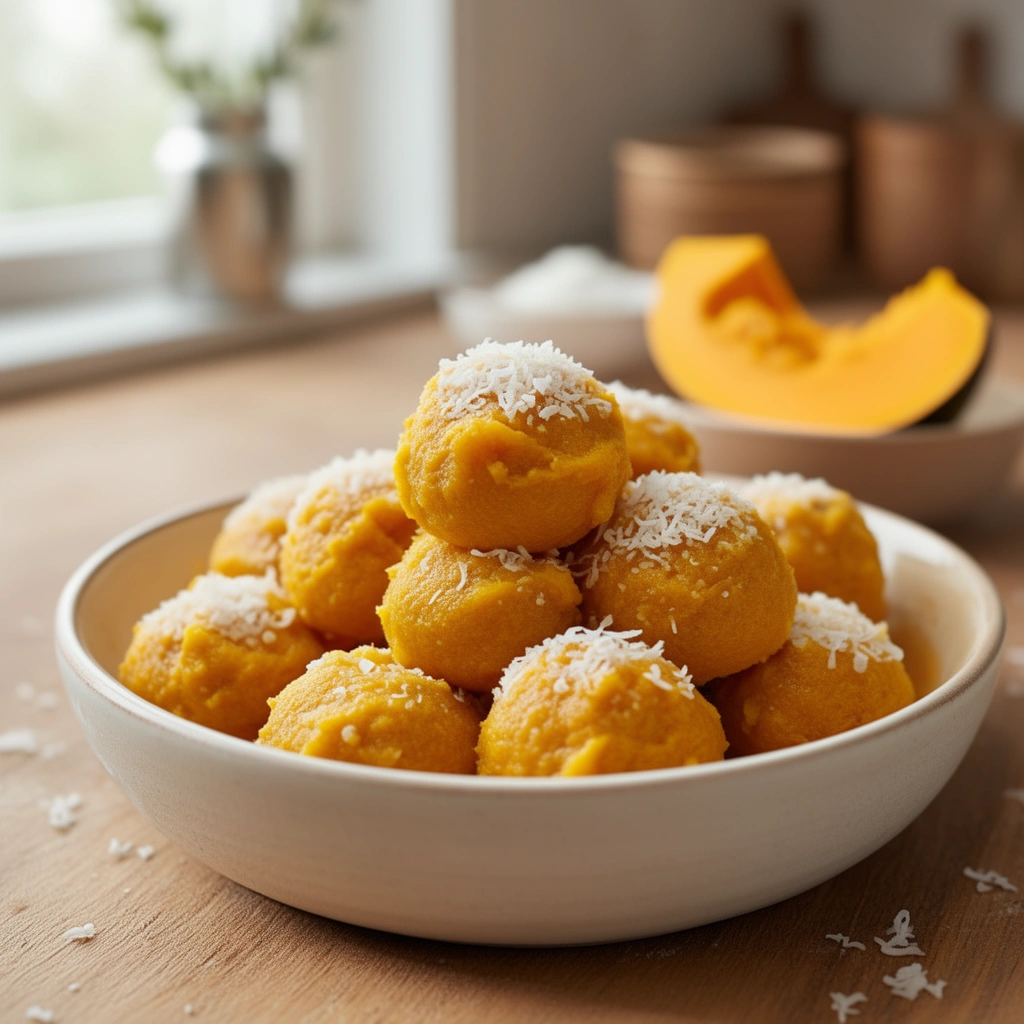 Recipe 2: Pumpkin Coconut Drops