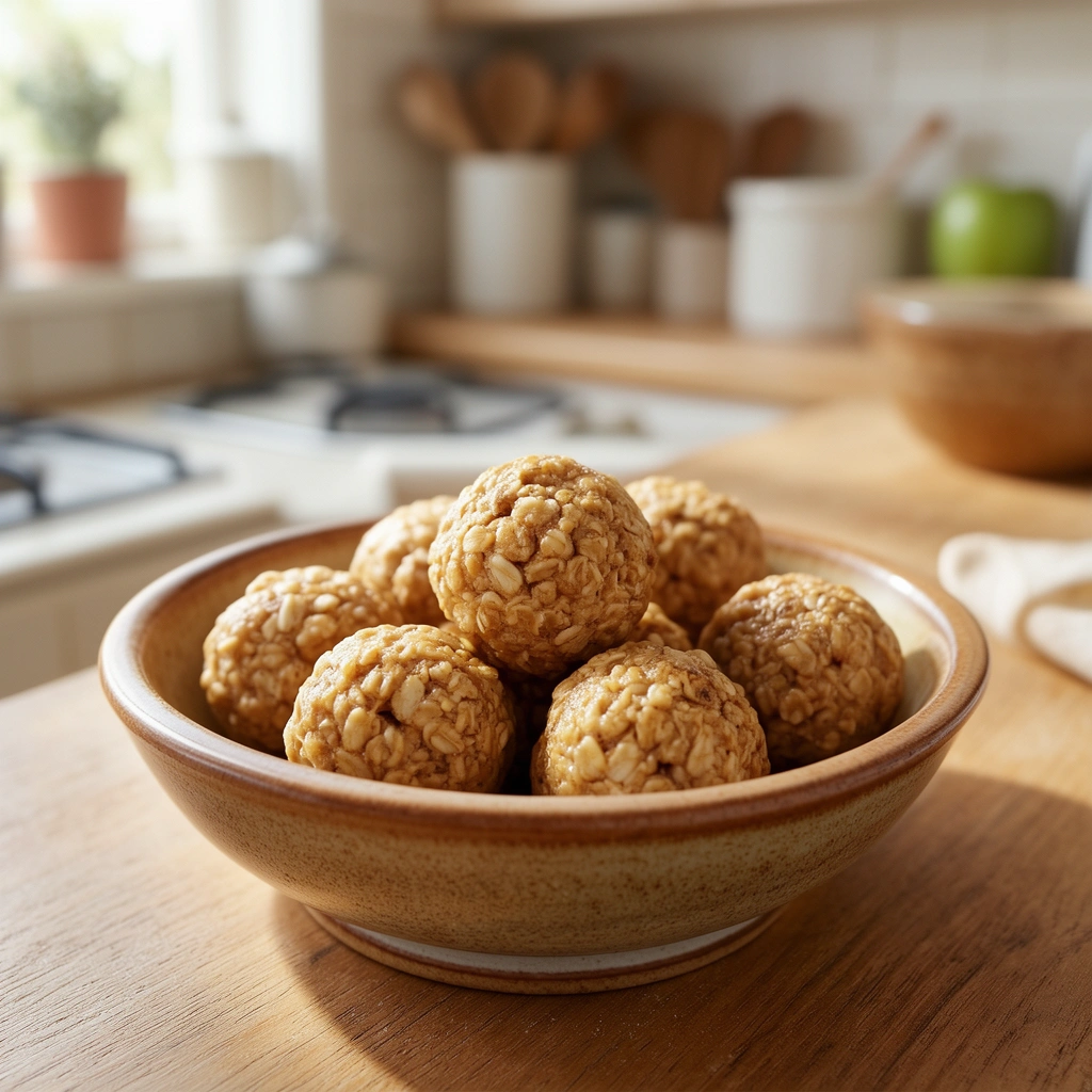 Recipe 4: Apple Cinnamon Oat Balls