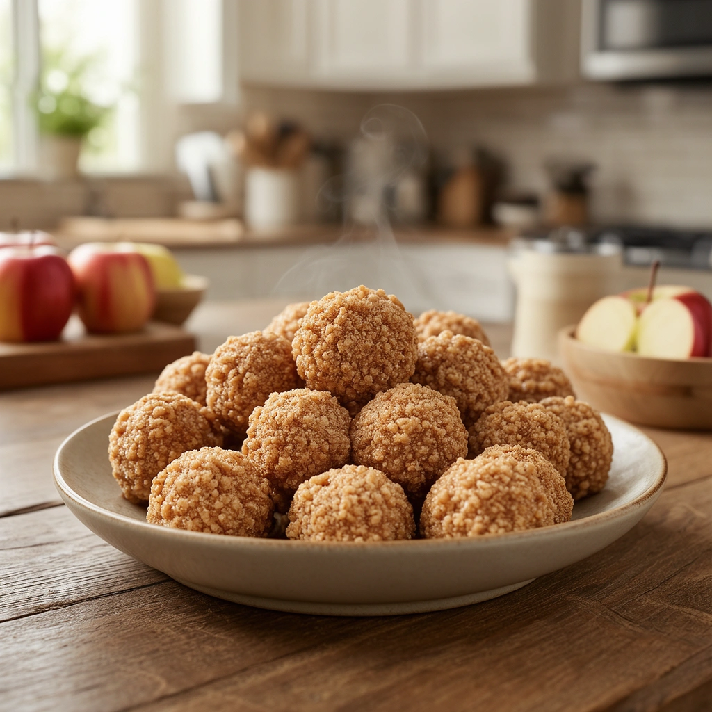 Recipe 4: Apple Cinnamon Crunch Balls