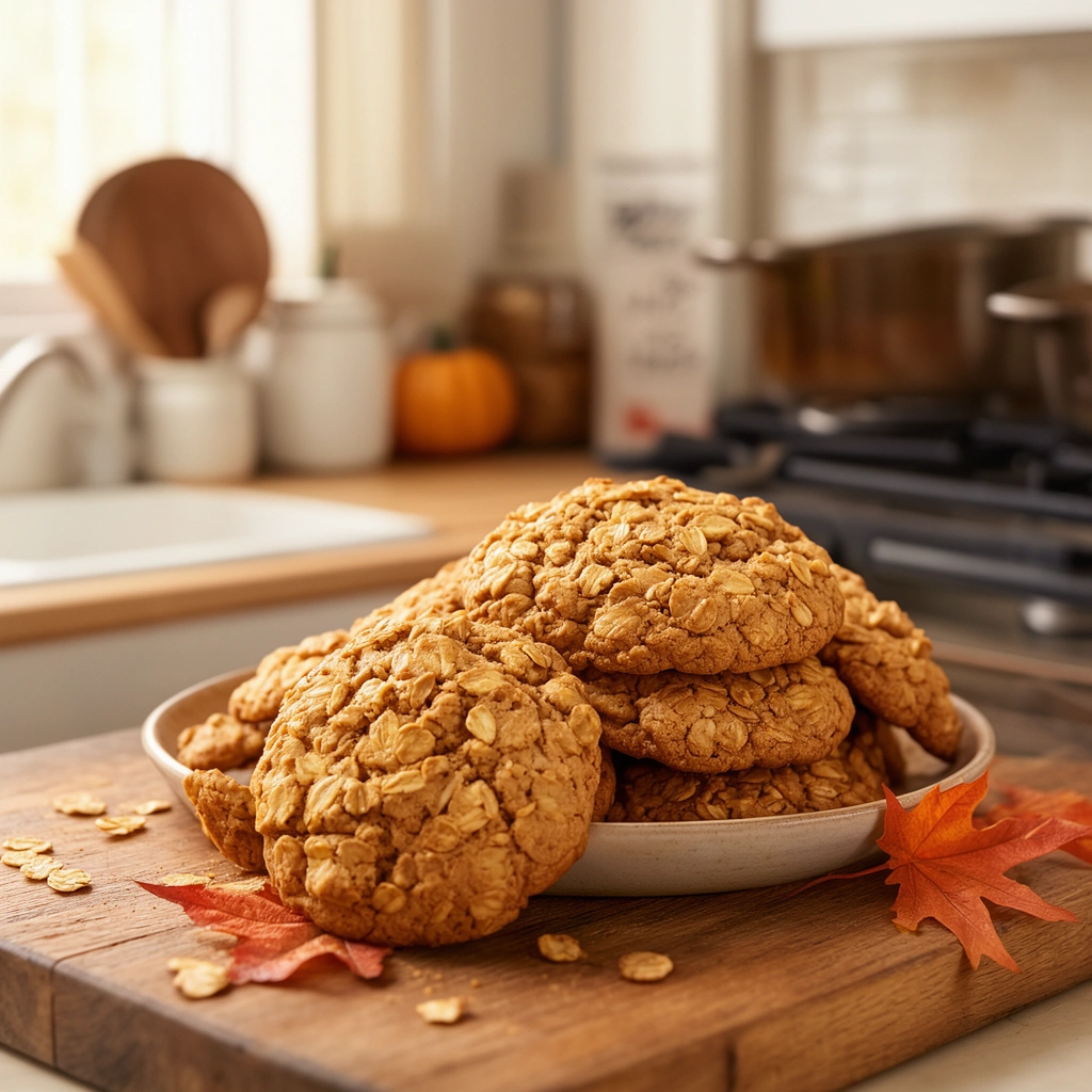 Recipe 2: Pumpkin & Oat Cookies