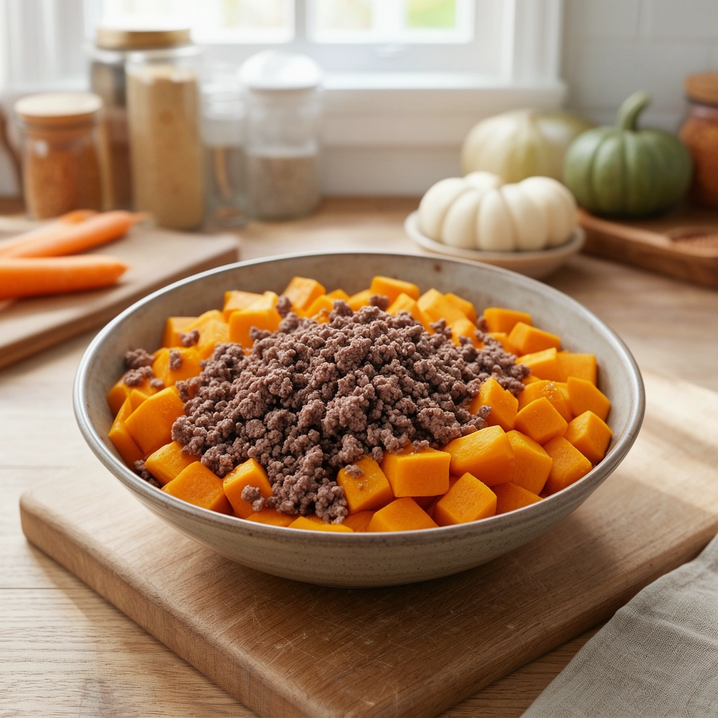 Recipe 2: Venison and Pumpkin Bowl