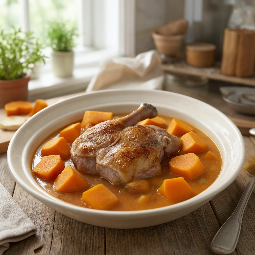 Recipe 3: Rabbit and Butternut Squash Stew