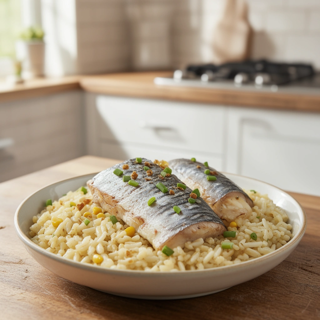 Recipe 5: Fish and Rice Recovery Meal