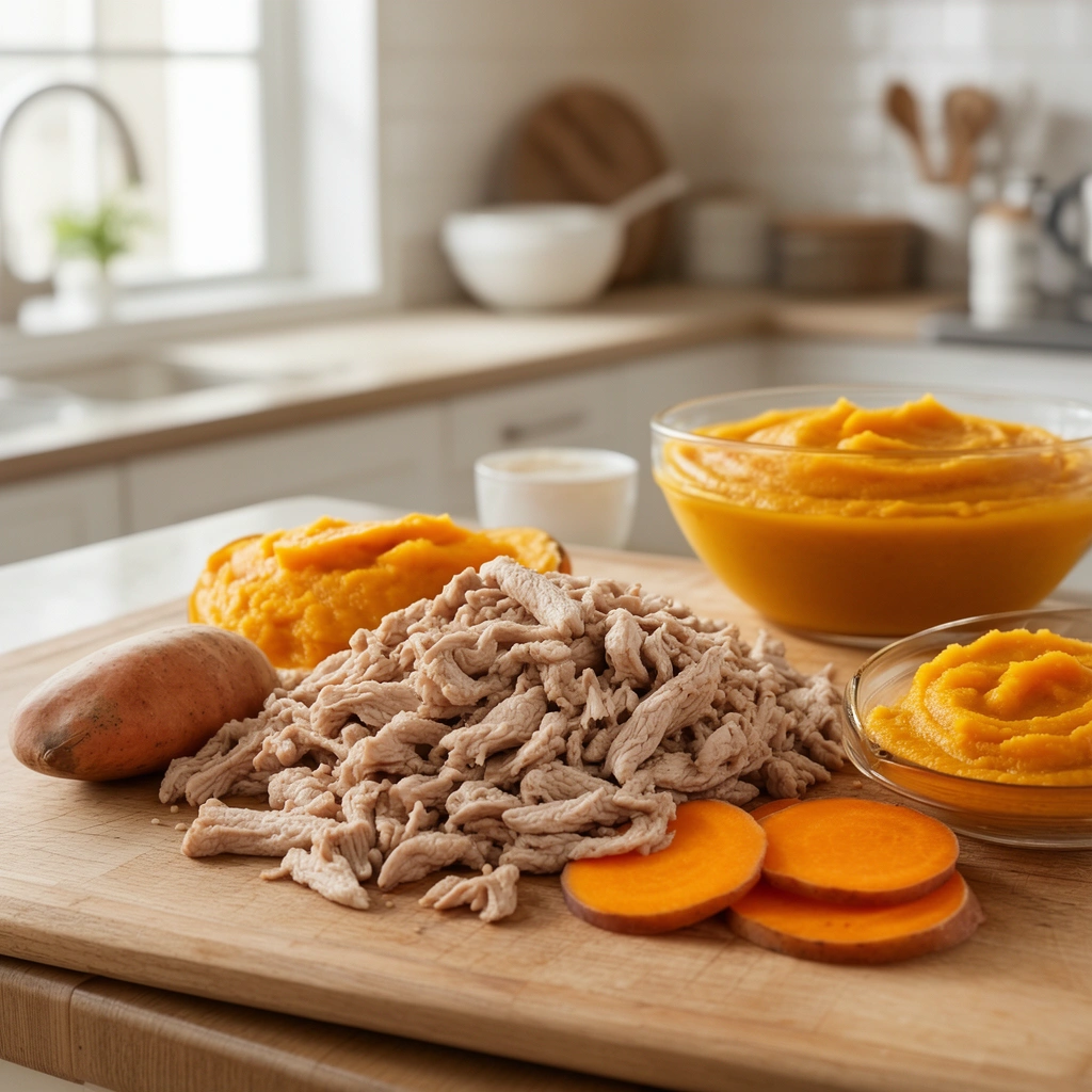 Turkey & Sweet Potato Recipe For Sensitive Stomachs