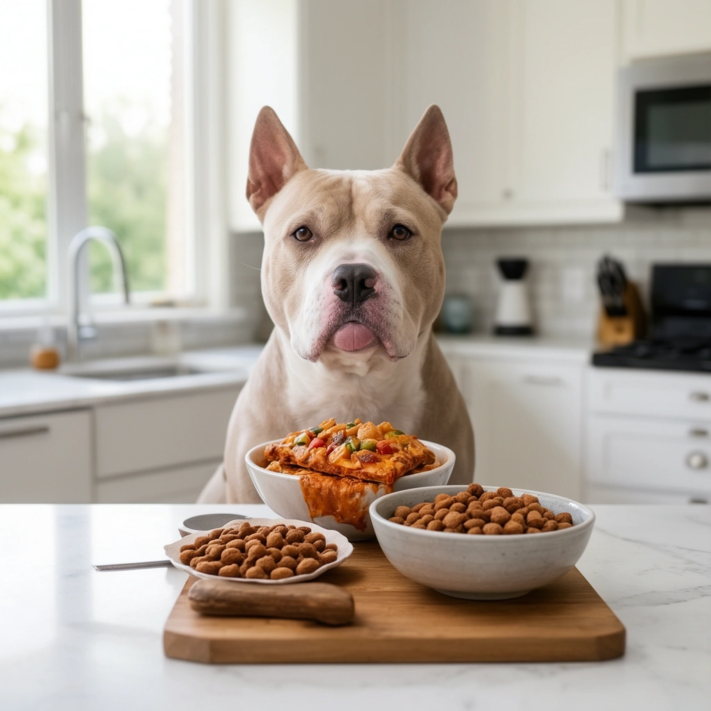 Best Dog Food For Pitbulls To Gain Weight in action