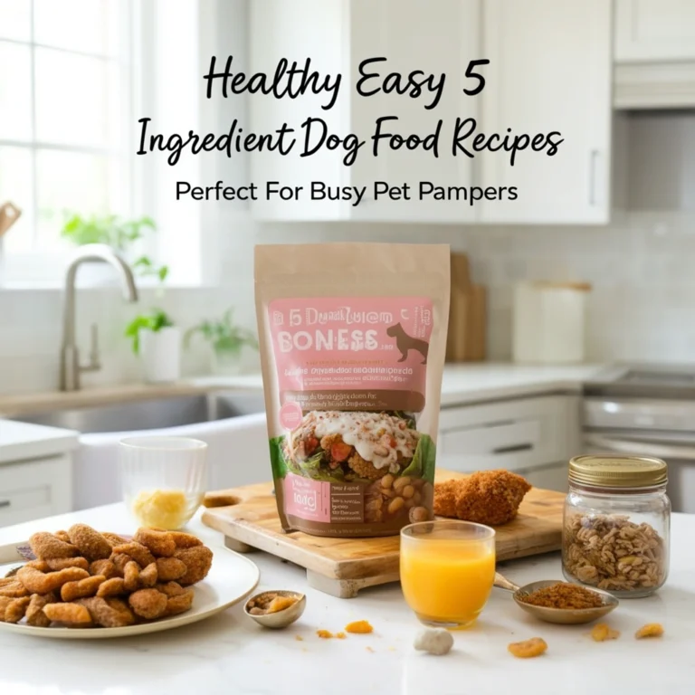 Healthy Easy 5-Ingredient Dog Food Recipes Perfect For Busy Pet Parents