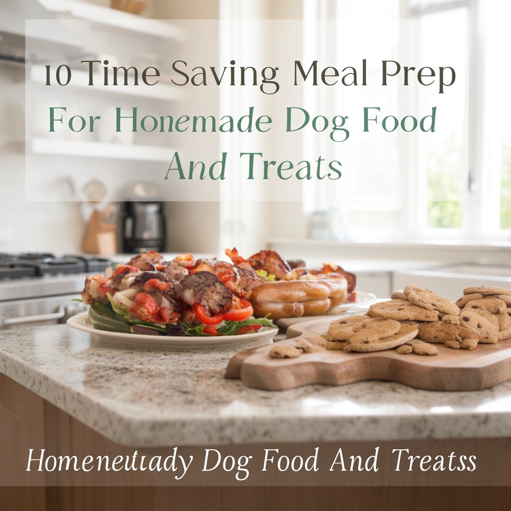 10 Time Saving Meal Prep Tips For Homemade Dog Food And Treats in action