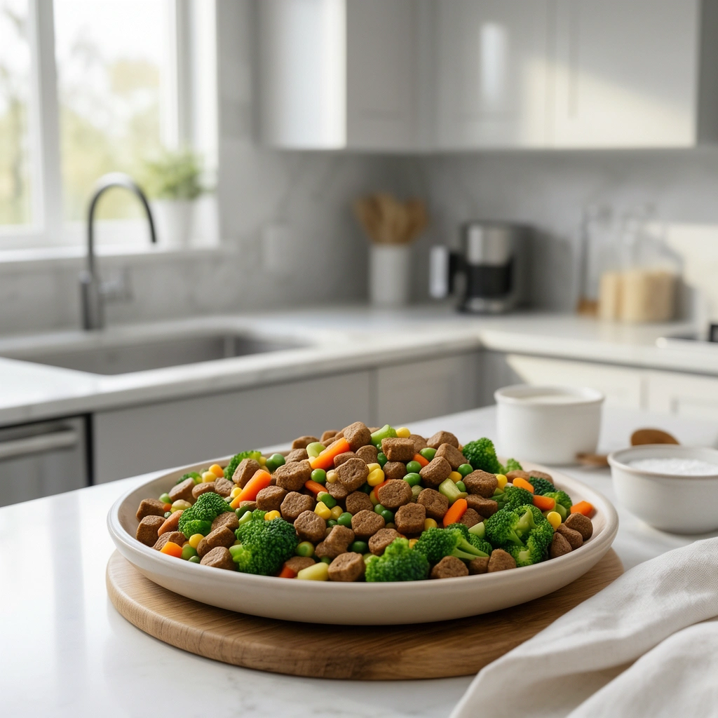 Veggie And Ground Turkey Dog Food Recipes detail