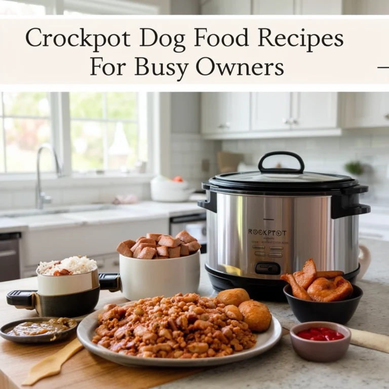 Crockpot Dog Food Recipes For Busy Owners
