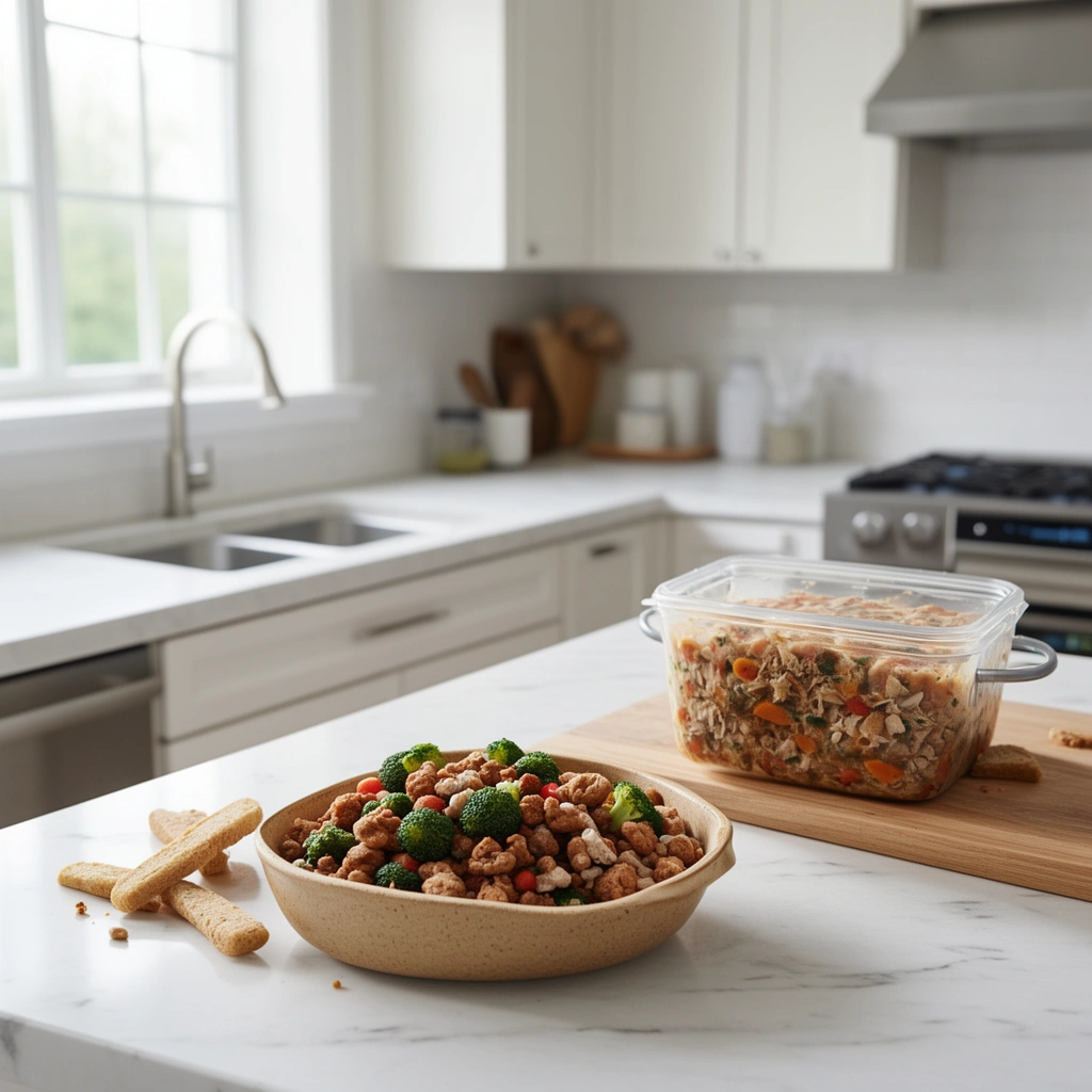 Homemade Dog Food Recipes You Can Freeze in action
