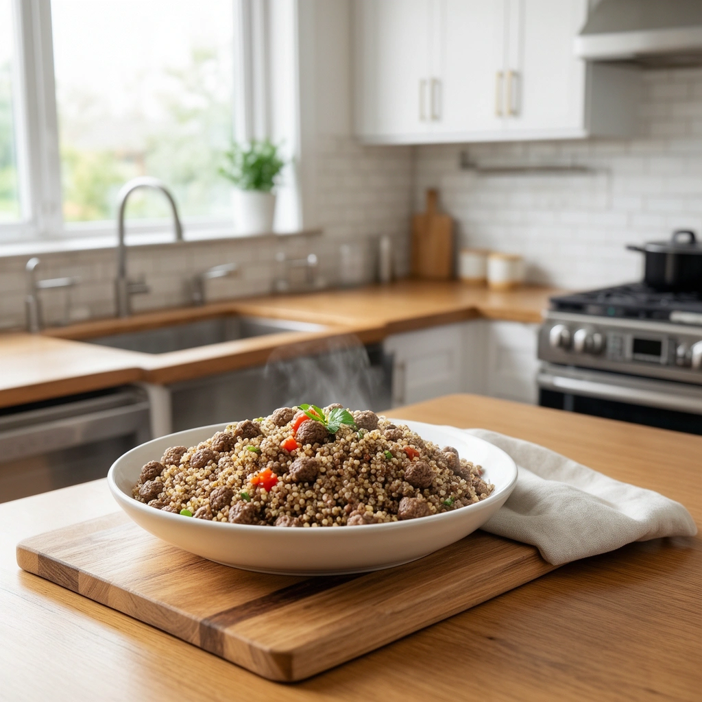 High Protein Crockpot Dog Food Recipes Quinoa in action