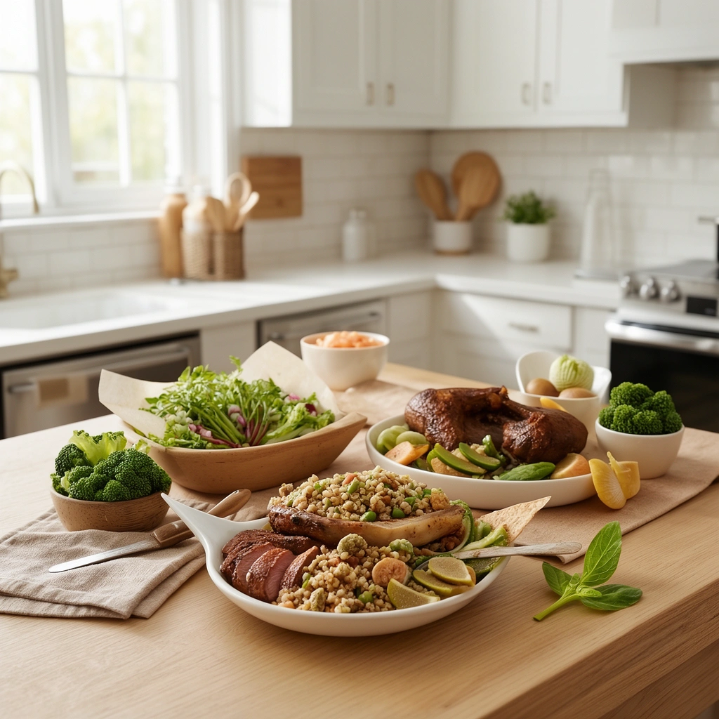 Fast Meals Healthy Homemade Dog Food in action