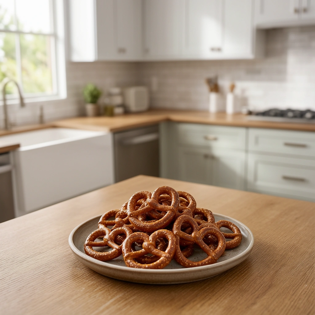 Pretzels for Dogs in action