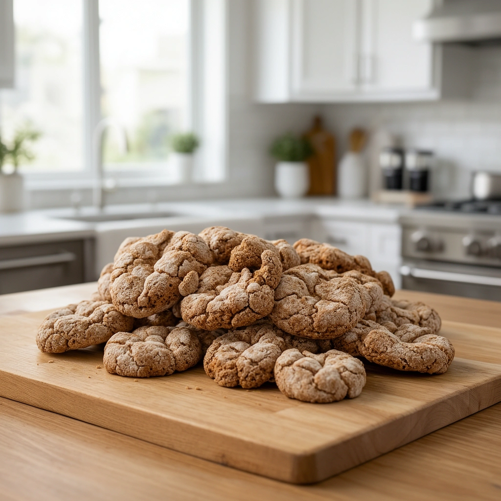snickerdoodle dog treats in action